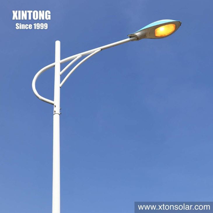 15meter Steel Pipes Street Lamp Post Manufacturer