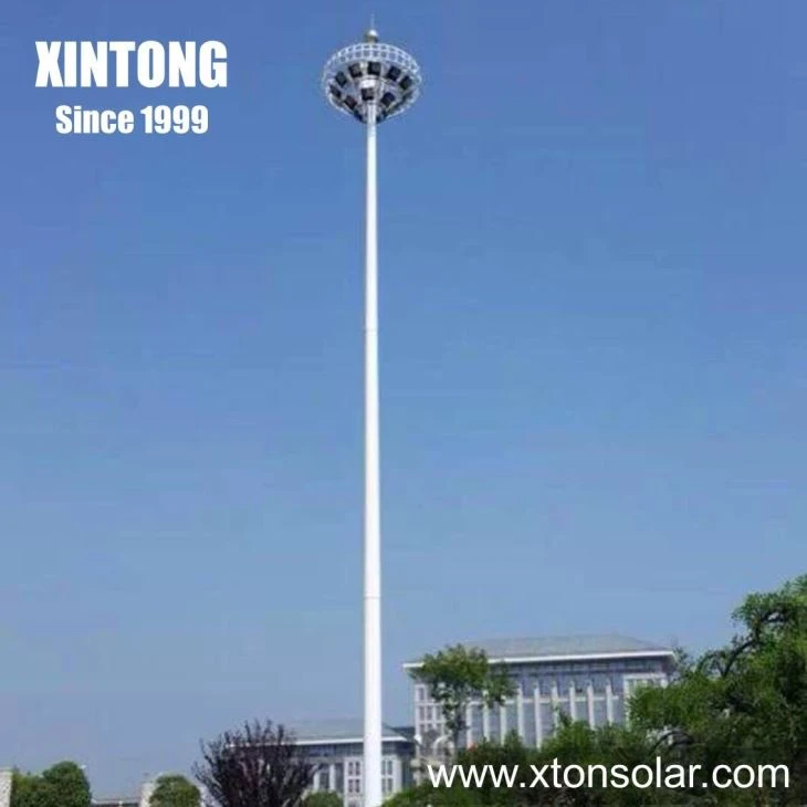40m Steel Galvanized Pole LED Outdoor High Mast Light