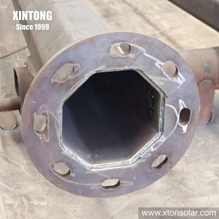 8meter Octagonal Street Loght Metal Pole