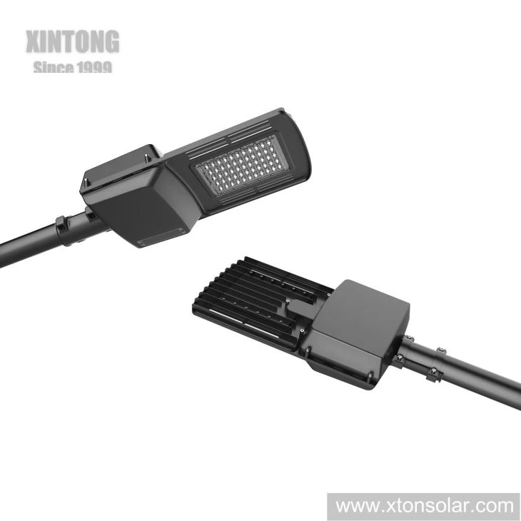 2 개의 태양 LED 가로등 옥외 30W 40W 50W 60W 70W 80W에서 모두