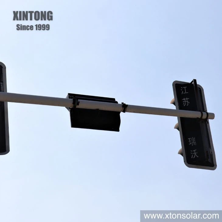 L-shape 8m Traffic Signal Light Pole L-shape 8m Traffic Signal Light Pole