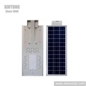 가로등 폴란드를 가진 1 개의 LED 램프에서 모두